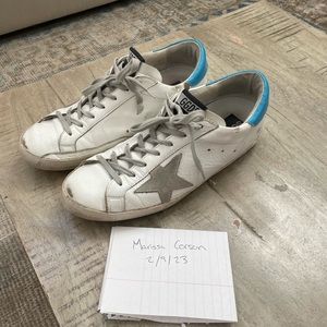 Men’s Golden Goose Superstars size 43